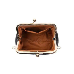 Summer Round Straw Shoulder Bag for Women