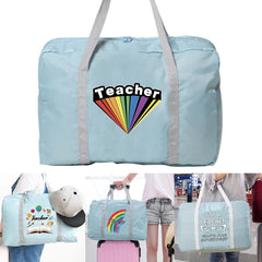 Large Capacity Unisex Duffle Bag, Foldable, Portable Luggage