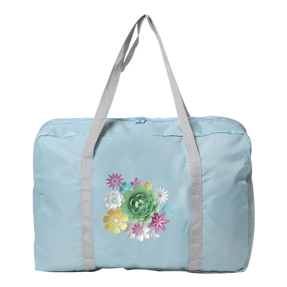 Foldable Duffle Bag Large Capacity Portable Luggage 3D Series