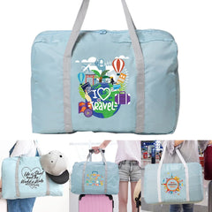 Large Capacity Foldable Duffle Bag Portable Luggage
