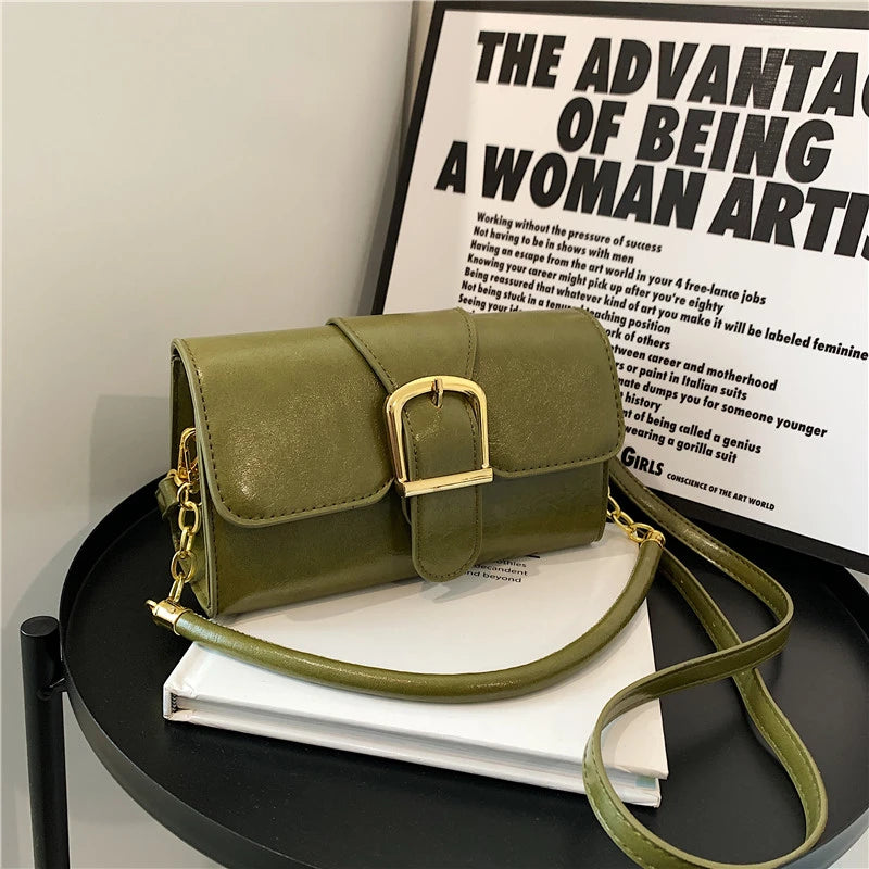 Women's Crossbody Bag Pu Leather Handbag and Purse