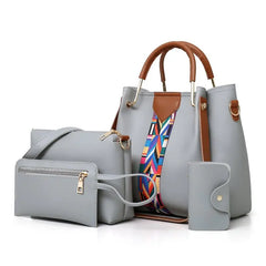 Versatile Women's Mother Bag Set - 4 Pieces