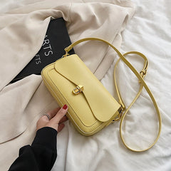 Women Underarm Bag Texture All-match Shoulder Bags Ladies Solid Handbag