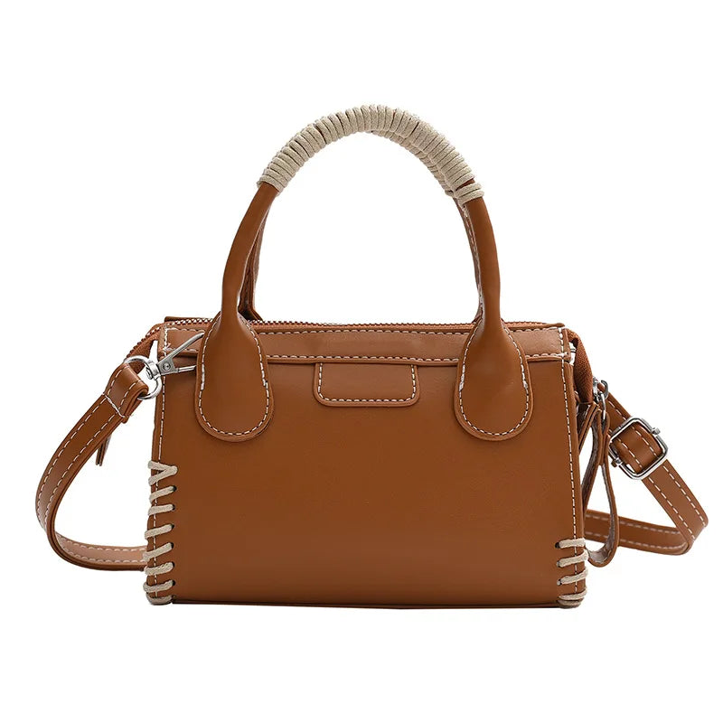 Retro Handwoven Shoulder Bag High Casual Women