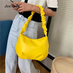 Large Capacity Leather Shoulder Bag Women Crossbody Handbag