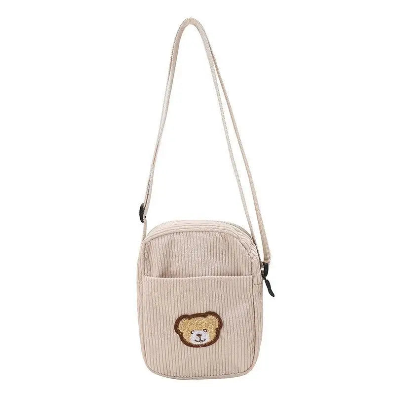 Velvet Bear Child's Shoulder Diagonal Bag