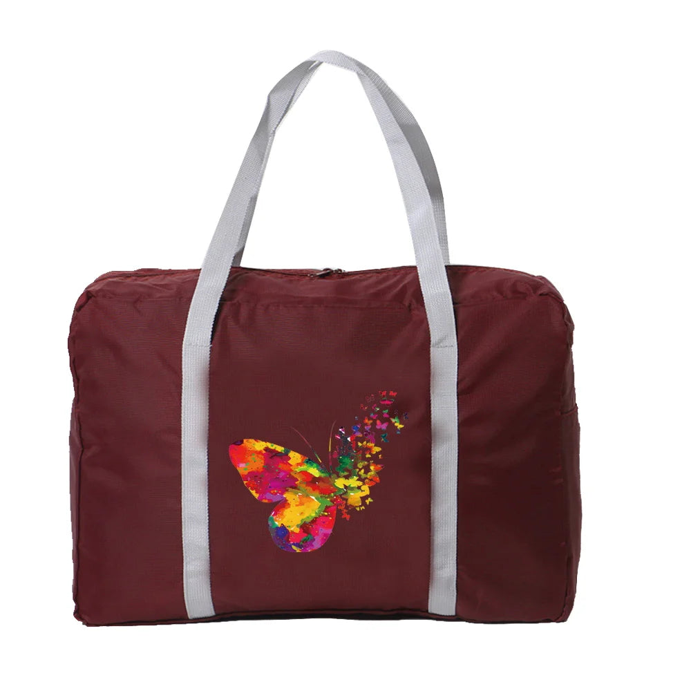 Waterproof Yoga Travel Bag Large Capacity Unisex Nylon Foldable Bag