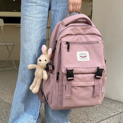 Waterproof Nylon Women Backpack Japanese Female Schoolbag