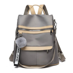 Waterproof Oxford Cloth Women Travel Backpack