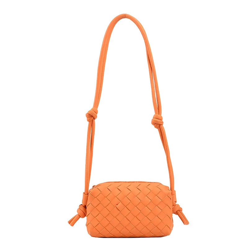 Women's Small Armpit Bag PU Leather Crossbody Handbag