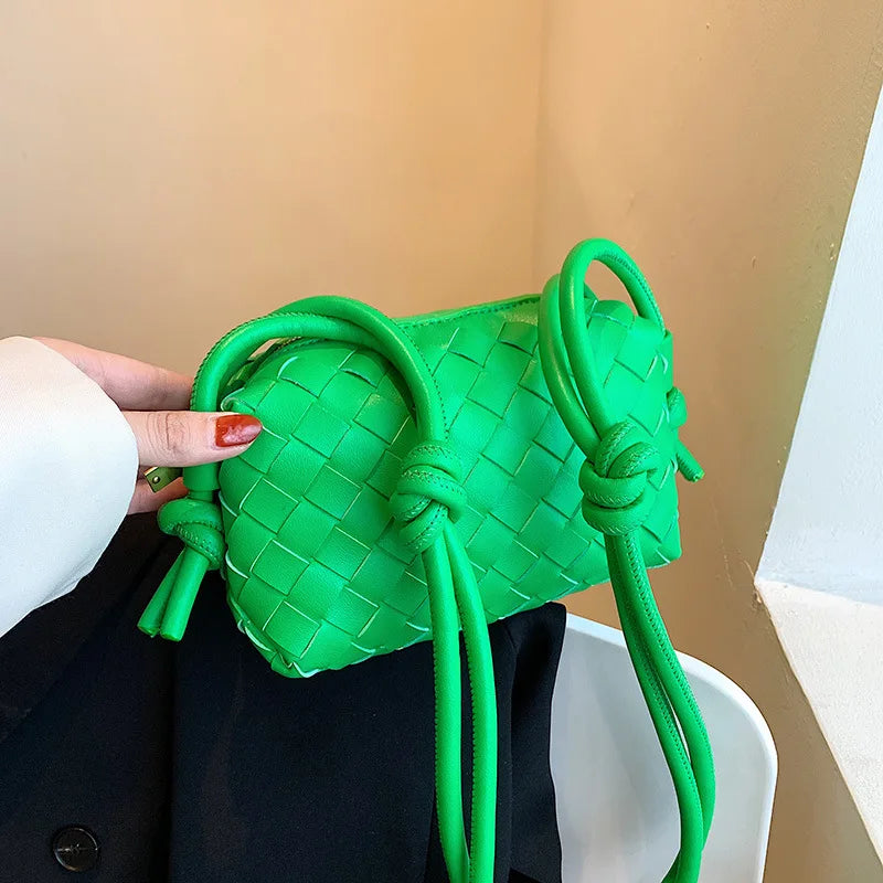 Women's Small Armpit Bag PU Leather Crossbody Handbag