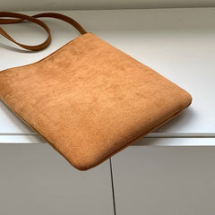Winter Vintage Casual Women's Bag Soft Faux Suede Ladies Crossbody Phone Bag