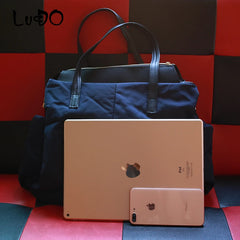 Winter Women Handbags Warm Tote Bag Space Cotton Material Large Package