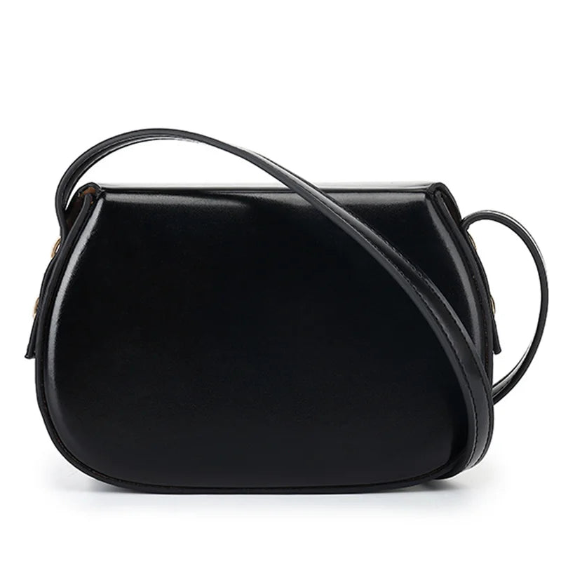 RFID Blocking Leather Crossbody Pouch All-Match Phone Bag