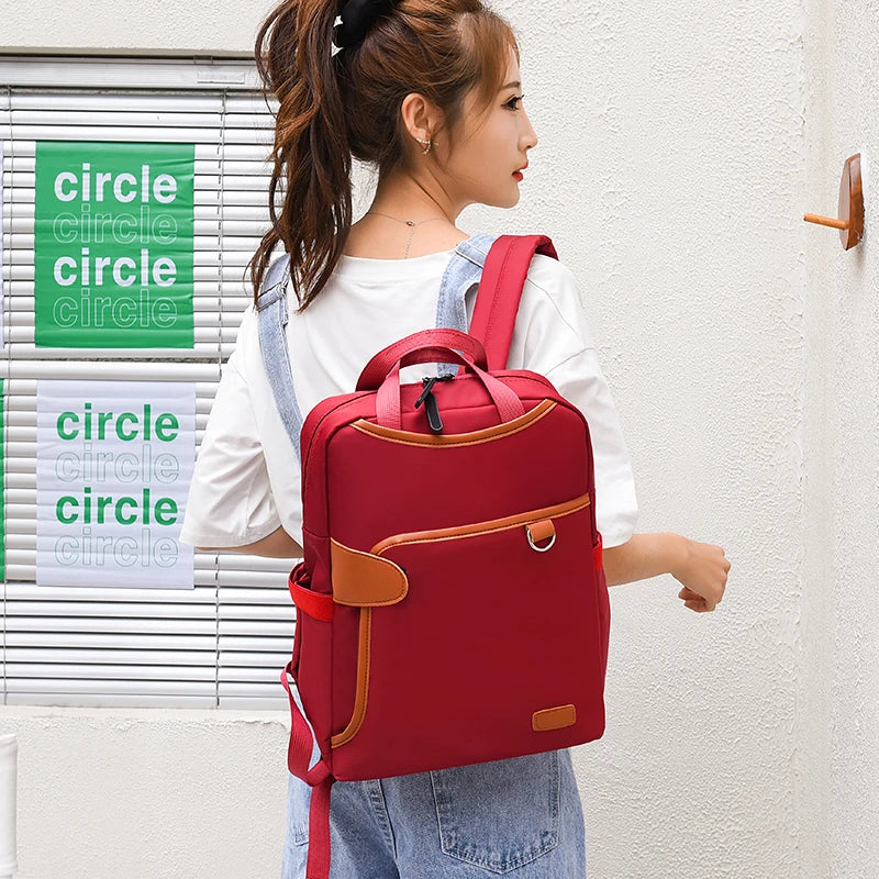Women Backpack School Preppy Backpacks For Teenage Girls Lady Schoolbags