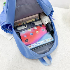 Women Backpack Teenagers Girls Large Nylon School Bag Female Anti Theft Bagpack