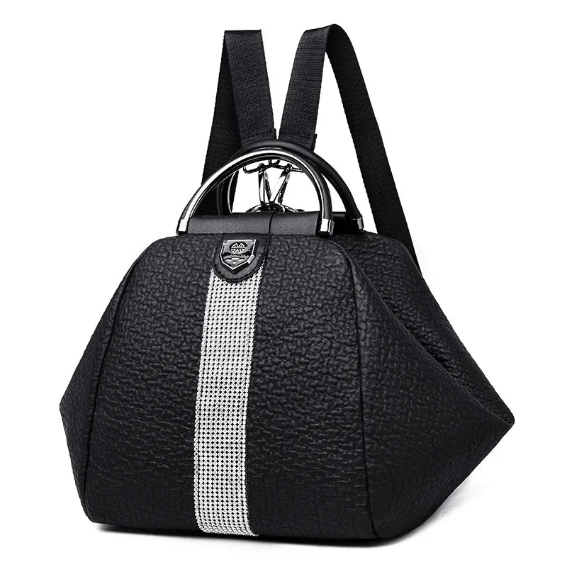 Women Backpacks High PU Leather Shoulder Bag Small Backpacks