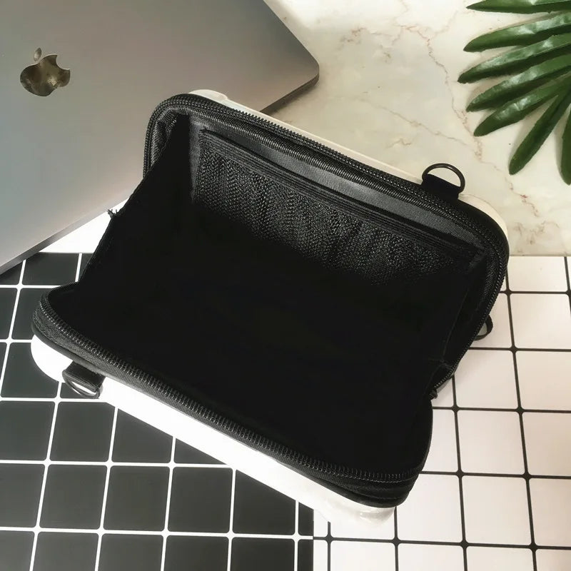 Women Marbling Totes Mini Shoulder Bag Clutch Bag