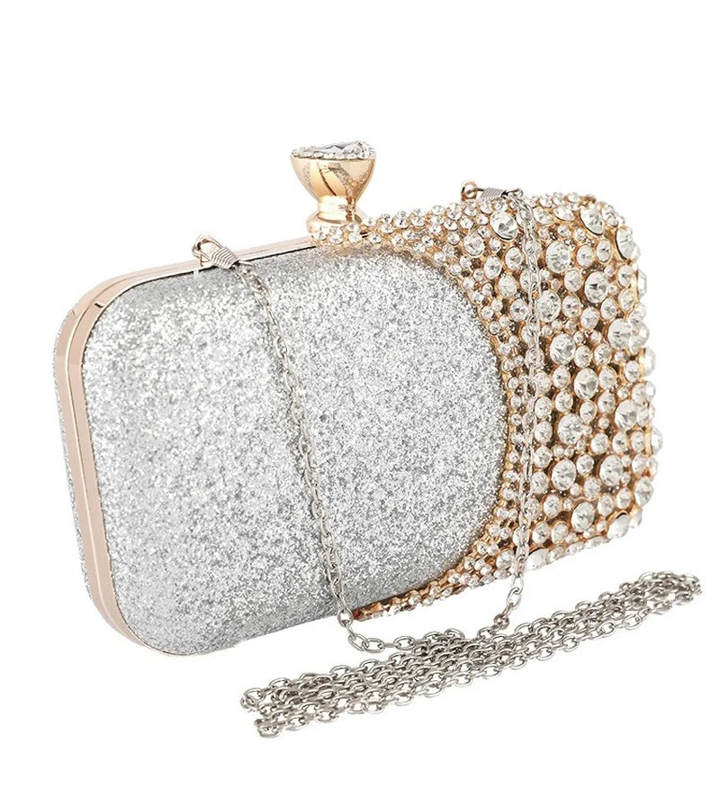 Diamond Evening Clutch Bag