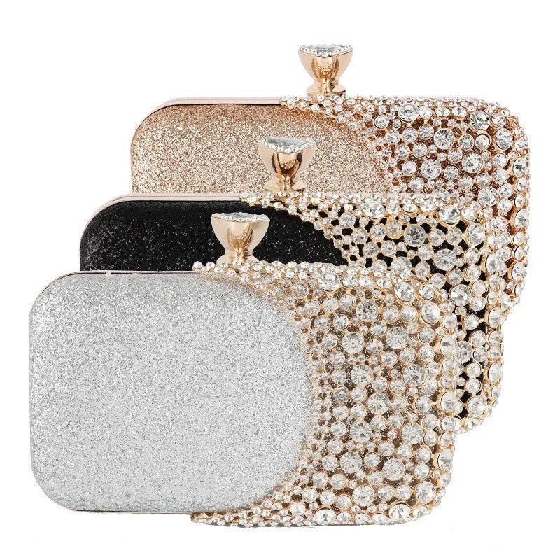 Diamond Evening Clutch Bag