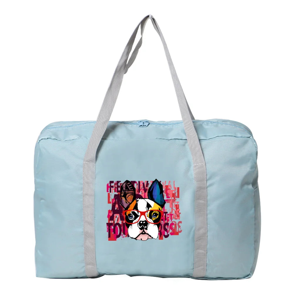 Women Travel Bag Pattern Luggage Waterproof Carry on Backpack