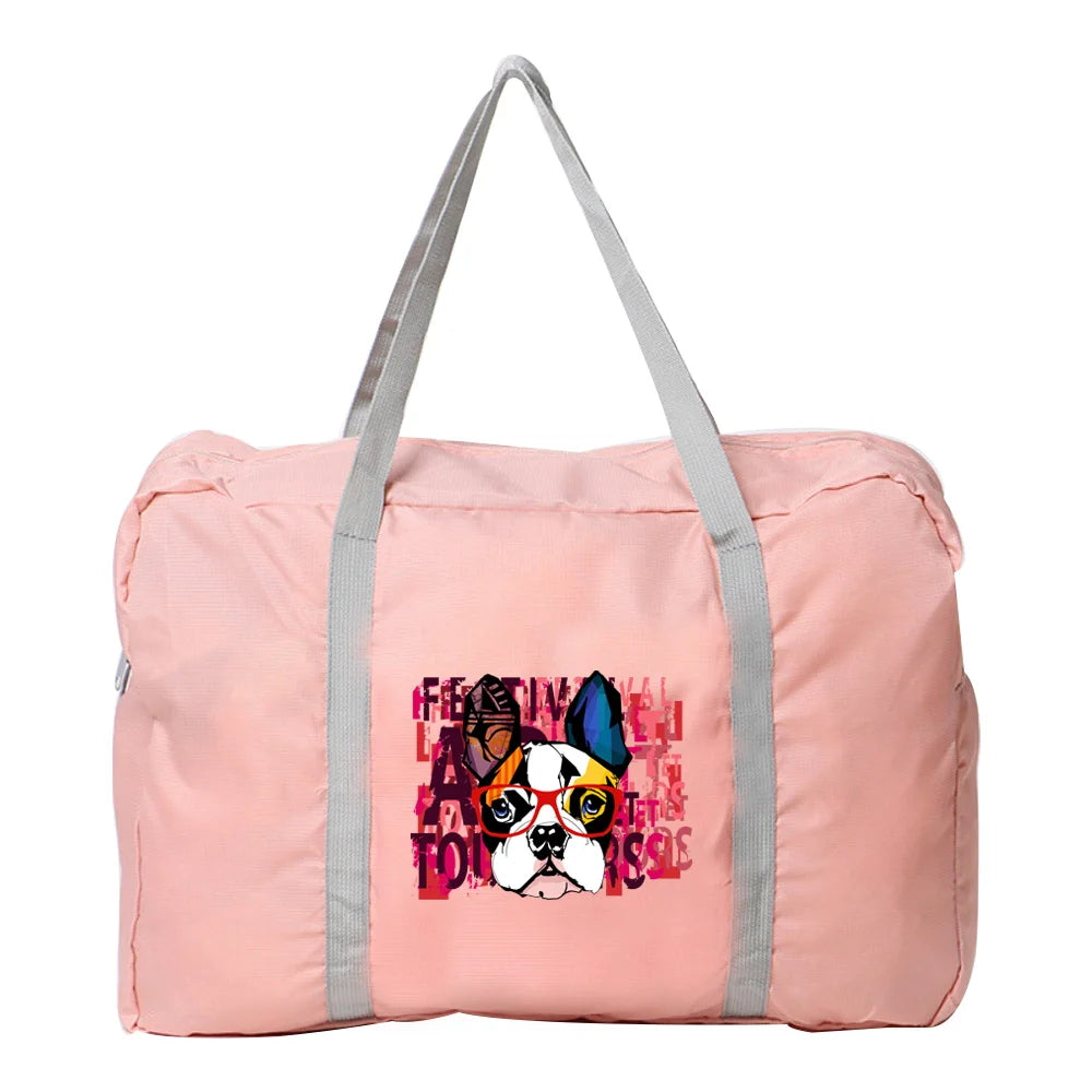 Women Travel Bag Pattern Luggage Waterproof Carry on Backpack