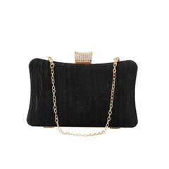 Women Fold Evening Clutch Bags Diamond Wedding Banquet Mini Purse