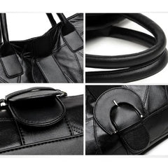 3-Piece Retro Shoulder Bag Set for Women