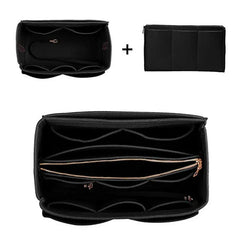 Felt Makeup Organizer Insert Bag for Handbag Travel Inner Purse Portable