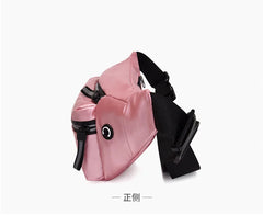 Women PU Chest Bag Female Backpacks For Teen