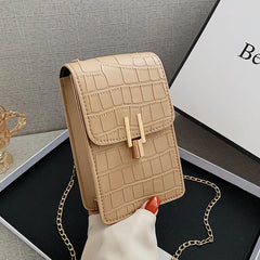 Women Shoulder Bag Small Phone Bag Chains Mini Handbag Chains Crossbody Bag