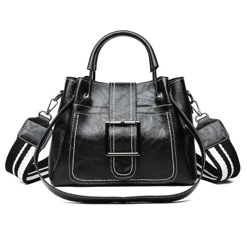 Women Shoulder Bag Soft PU Leather Large Bag Female Messenger Bags