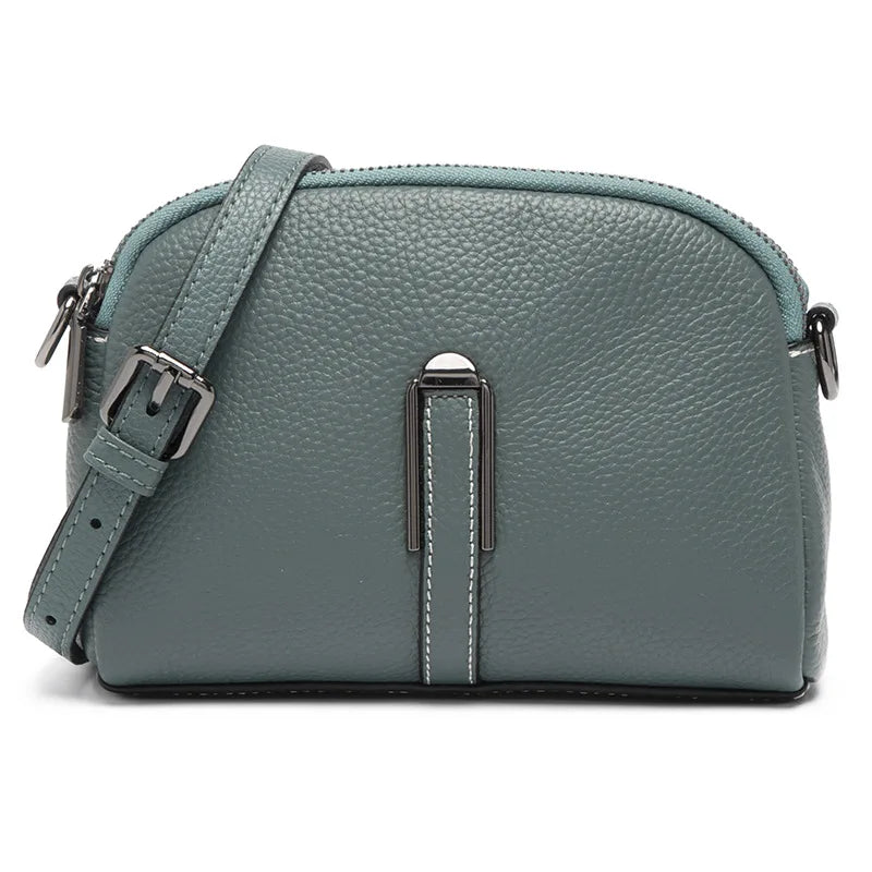 Solid Leather Crossbody Bag Handbag And Purses Shopping Cell Phone Bag