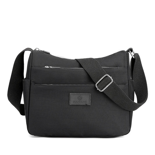 Waterproof Nylon Women Shoulder Bag Messenger Bag