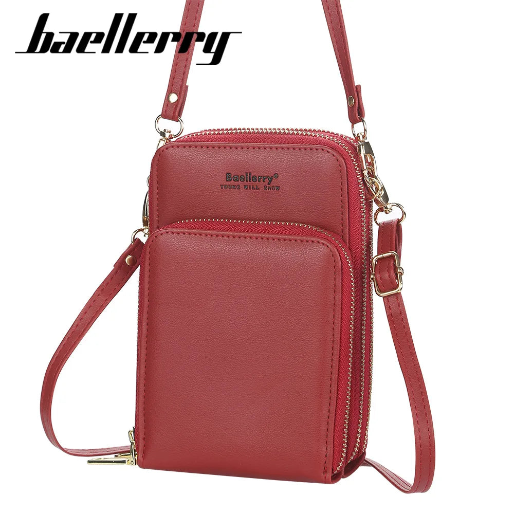 High 3-Pocket Mini Women Shoulder Bag