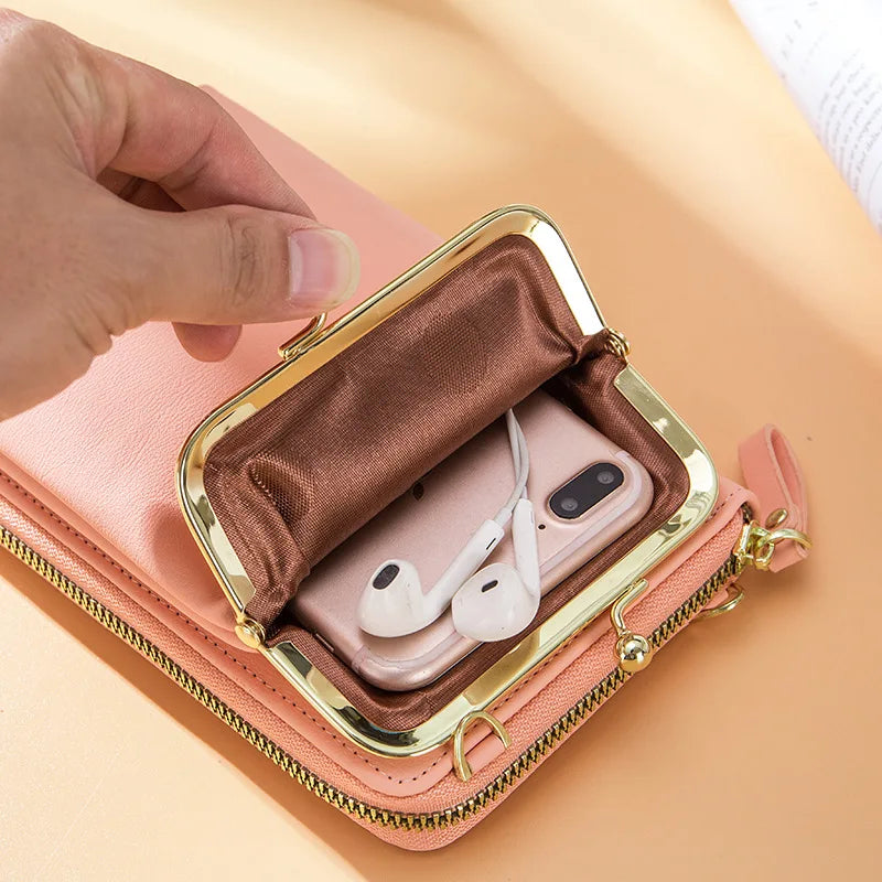 Women Shoulder Crossbody Bags Mini PU Leather Messenger Bag