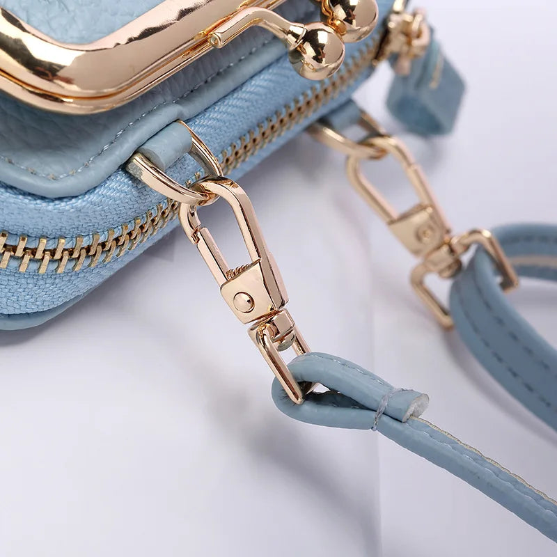 Women Shoulder Crossbody Bags Mini PU Leather Messenger Bag
