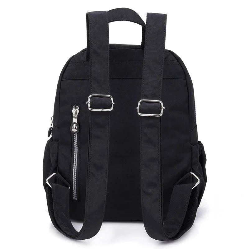 Women Nylon Backpack for Teenagers School Daypack