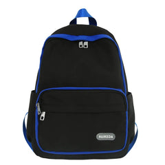 Women's Backpack Solid Nylon School Bag Casual Female Student Travel Rucksack