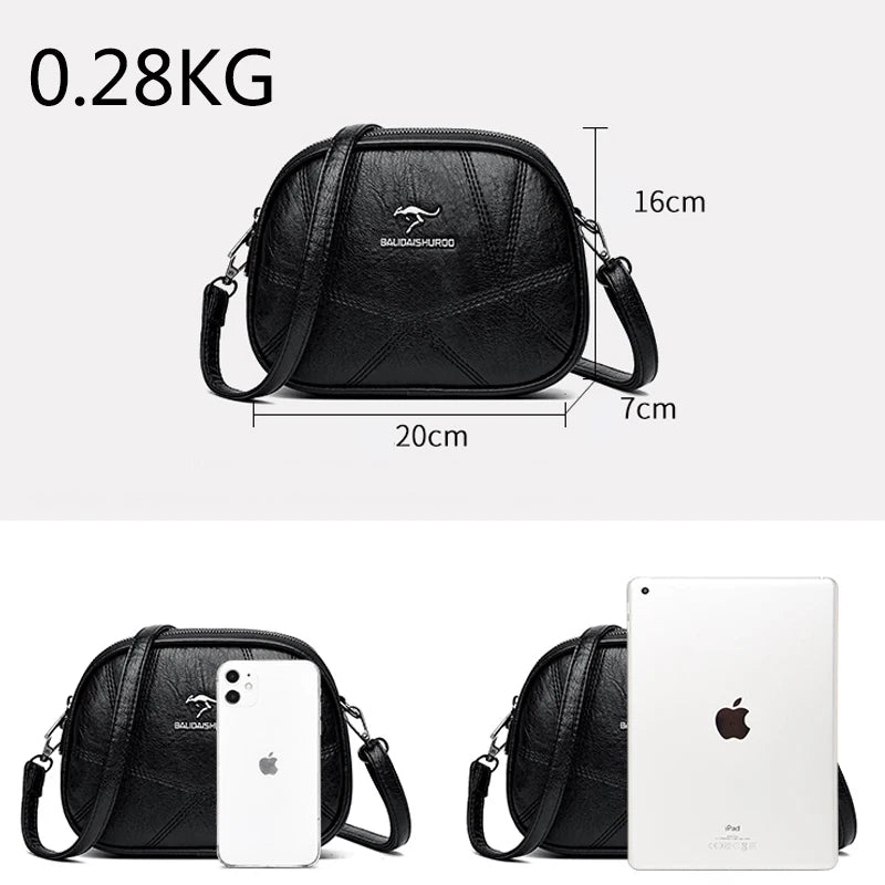 Women's Large Capacity Shoulder Bag Portable Wallet