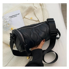 Leisure Rhombus Cylinder Shoulder Bag High Ladies Shoulder Bag