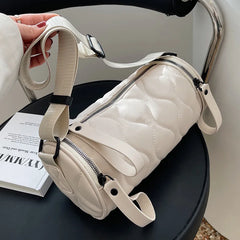 Leisure Rhombus Cylinder Shoulder Bag High Ladies Shoulder Bag