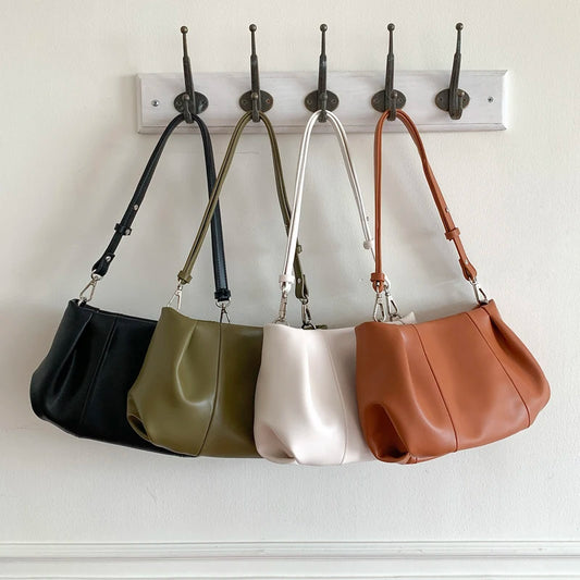 Women's Soft PU Leather Small Shoulder Crossbody Bag