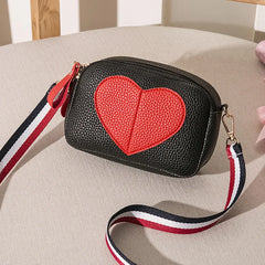 Women's Small Square Bag Single Shoulder Bag Zipper Mobile Phone Bag