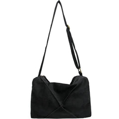 Canvas Messenger Bag Japanese Style Shoulder Bag Women