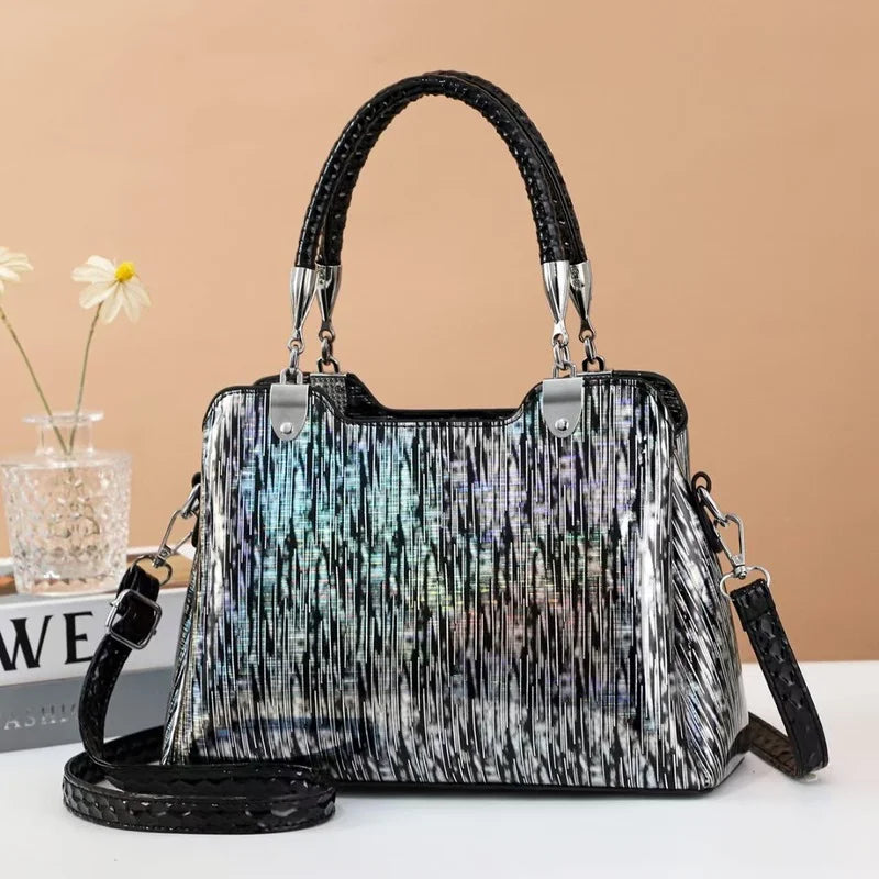 Leopard Print Shoulder Bag Women Handbag