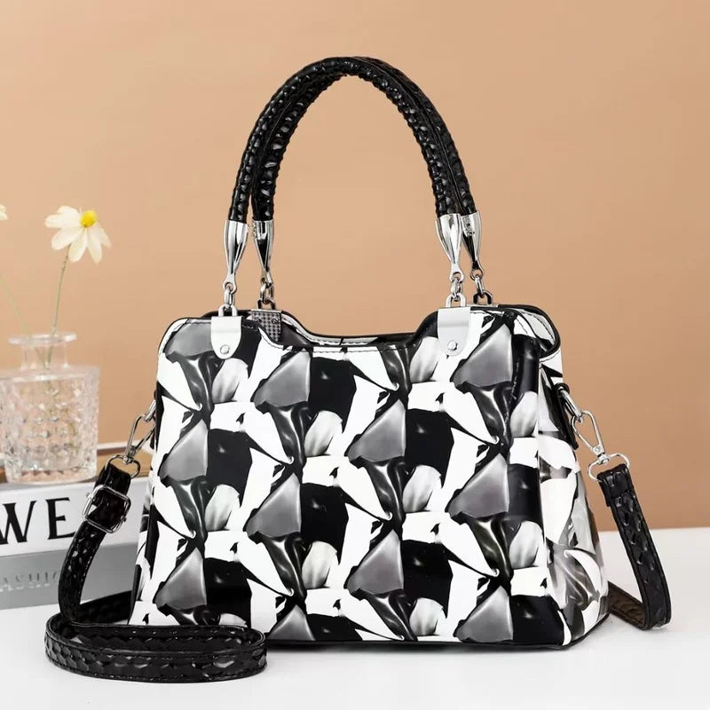Leopard Print Shoulder Bag Women Handbag