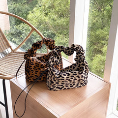 Leopard Print Shoulder Bag High Lady Handbag