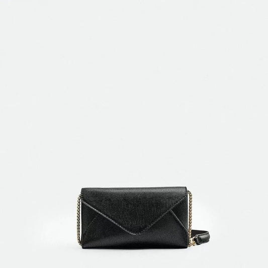 Crocodile Pattern Envelope Bag Chain Shoulder Bags