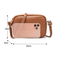 Women's Crossbody Bag Casual Solid Shoulder High Quality Zipper